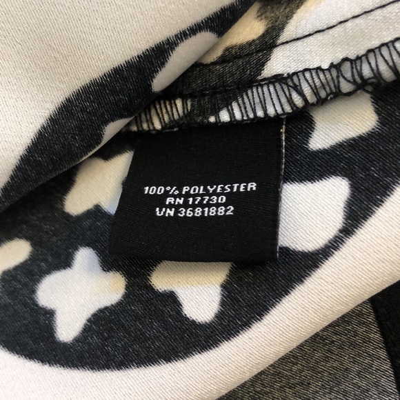 VICTORIA BECKHAM Daisy Peplum Tank in Black/White - Picture 5 of 8